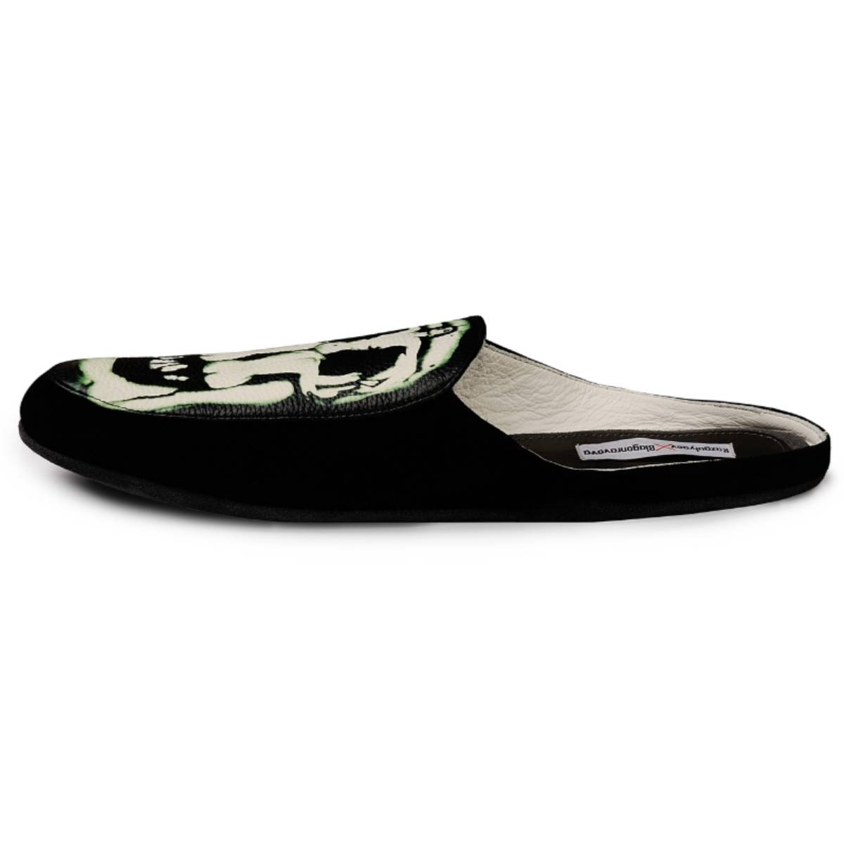 RxB men's Skull in Art home slippers Coveti