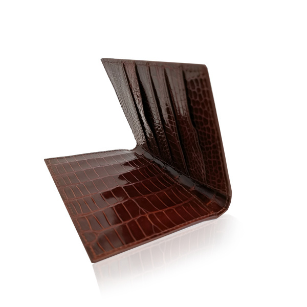 Crocodile Leather Passport Holder Coveti