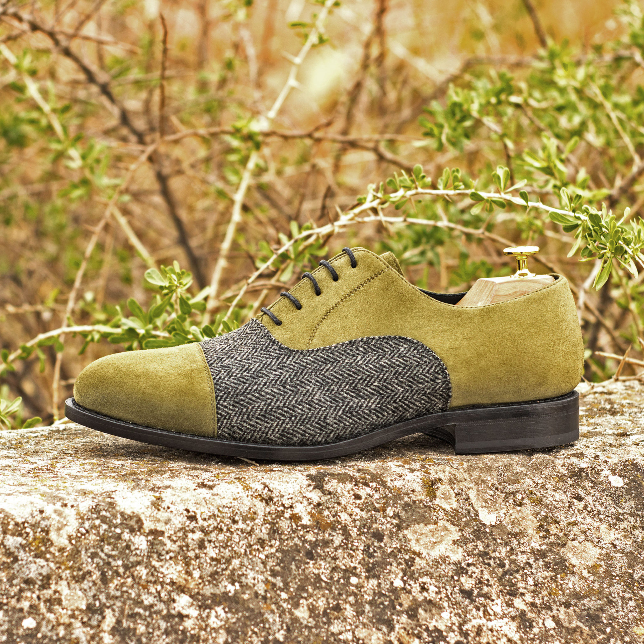 Goodyear Welted Patent Leather Oxford Shoes