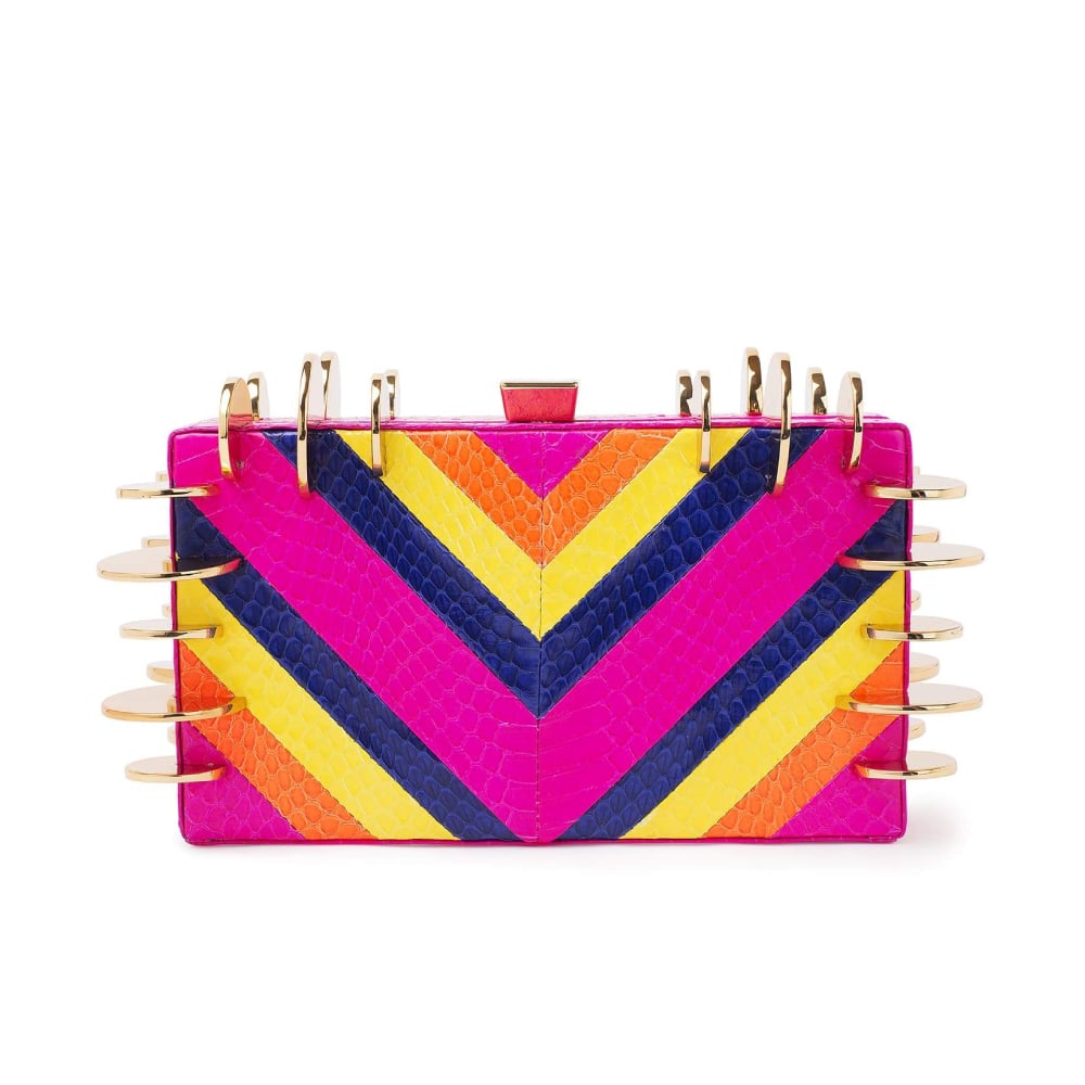32 coins hot pink clutch Coveti