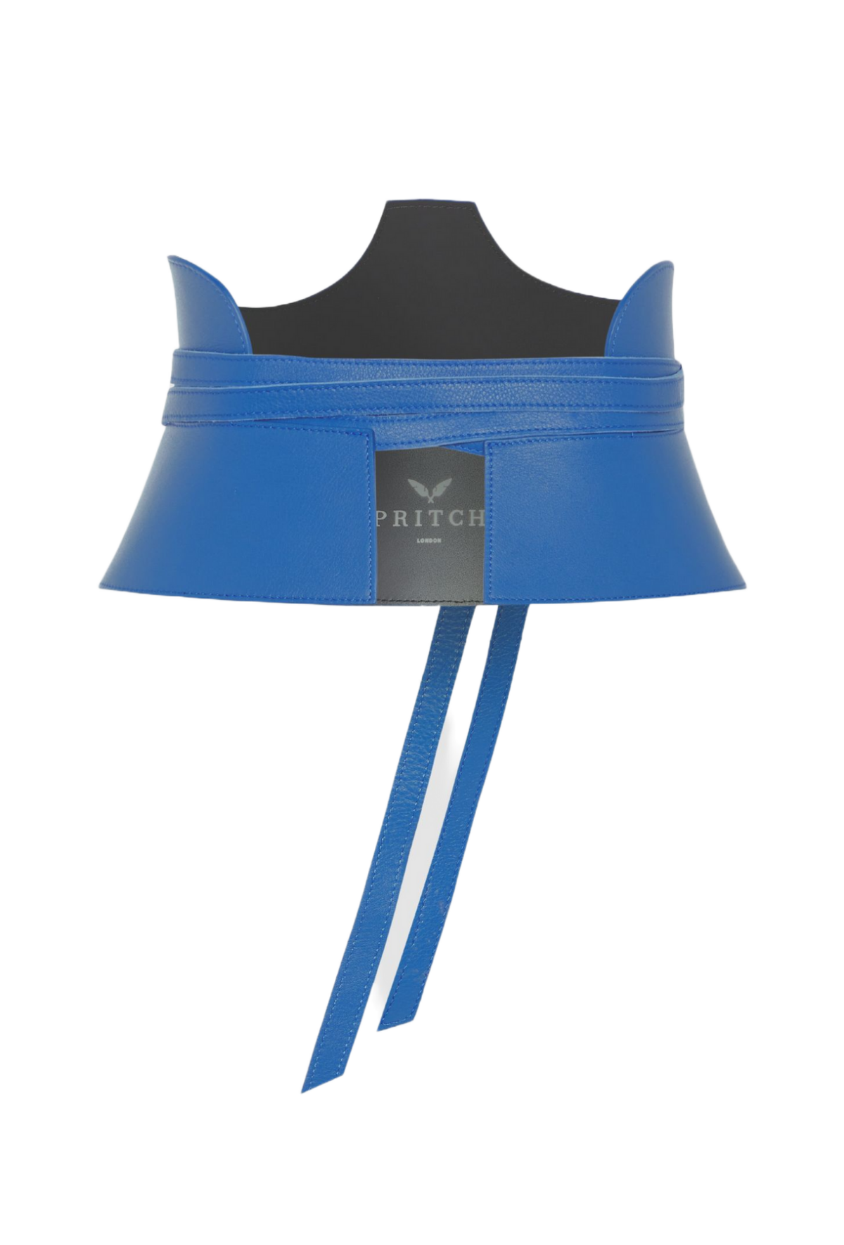 Cut Out Electric Blue Corset Belt Coveti