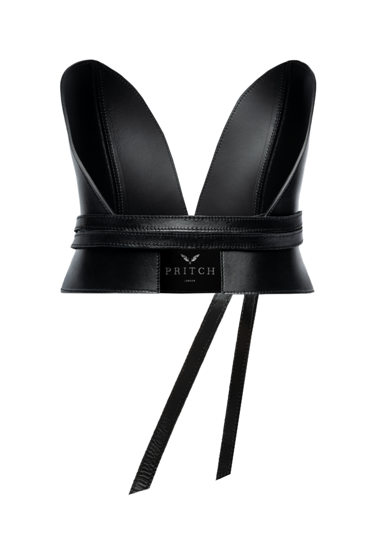 Pitch Black wrap Corset Belt Coveti